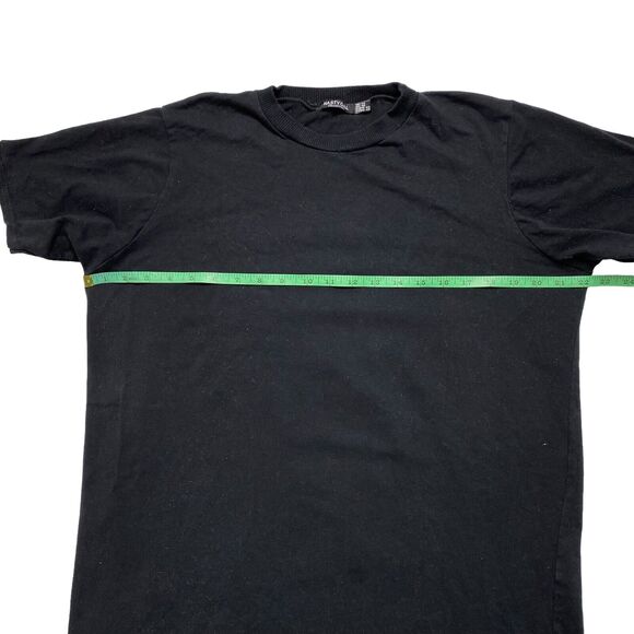 NASTY GAL Black Crew Neck Short Sleeve Oversized Heavyweight Tee 10 US / 14 UK - Picture 7 of 8